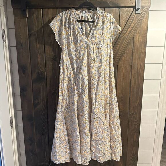 NWT Samsoe Samsoe Karookh Apricot Blossom Dress - Picture 6 of 9